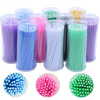 SQ8103 - 100 Unidades De Micro Brush EM SAQUINHO CORES ALEATÓRIAS