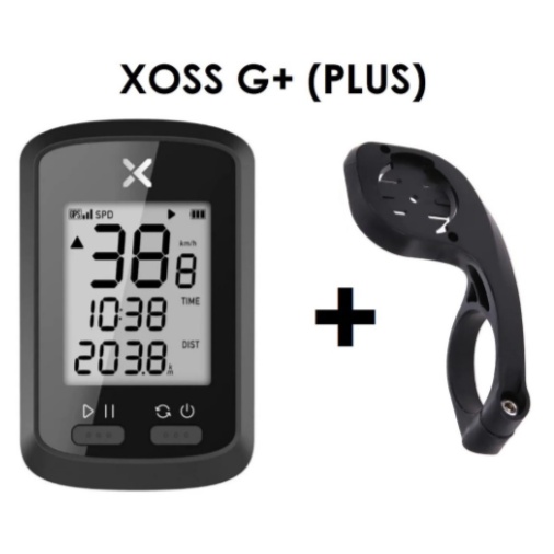 GPS Xoss G+ Plus Sensores Ciclocomputador Bluetooth Strava + Suporte Estendido
