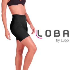 Cinta Short Modeladora Redutor Loba Lupo Up-Line Feminino Levanta Bumbum