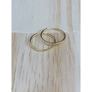 Brinco Argola Primeiro Furo Ouro 18k