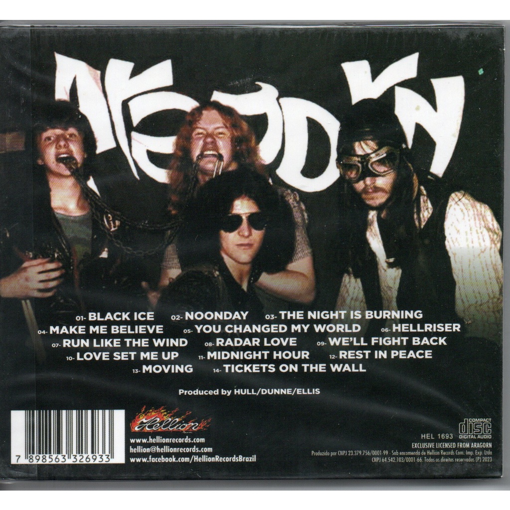 Cd Aragorn - Night Is Burning Slipcase poster Nacional 2023