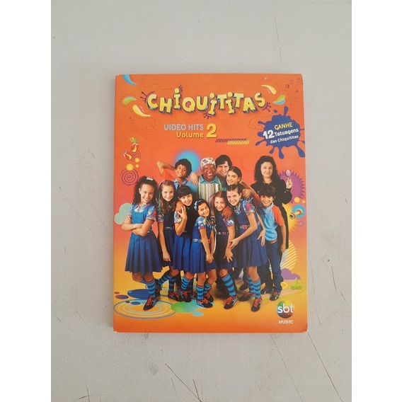 DVD Chiquititas 2 - Video Hits (Sem tatuagens)