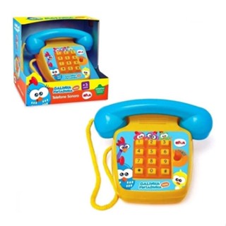 Telefone Infantil Sonoro Galinha Pintadinha - Elka 1087