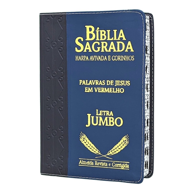 Bíblia Jumbo c/ Letra Extra Gigante com Harpa