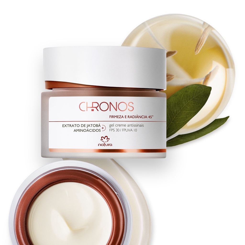 Chronos Creme Antissinais Natura 40g Regular / Refil 30+ 45+ 60+