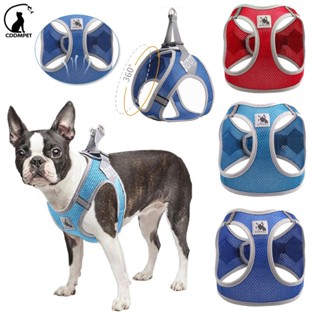 Cachorro Coleira Peitoral Malha Para Cachorros Cães Pet Reflective Cão Gatos Ajustável Animal De Estimação