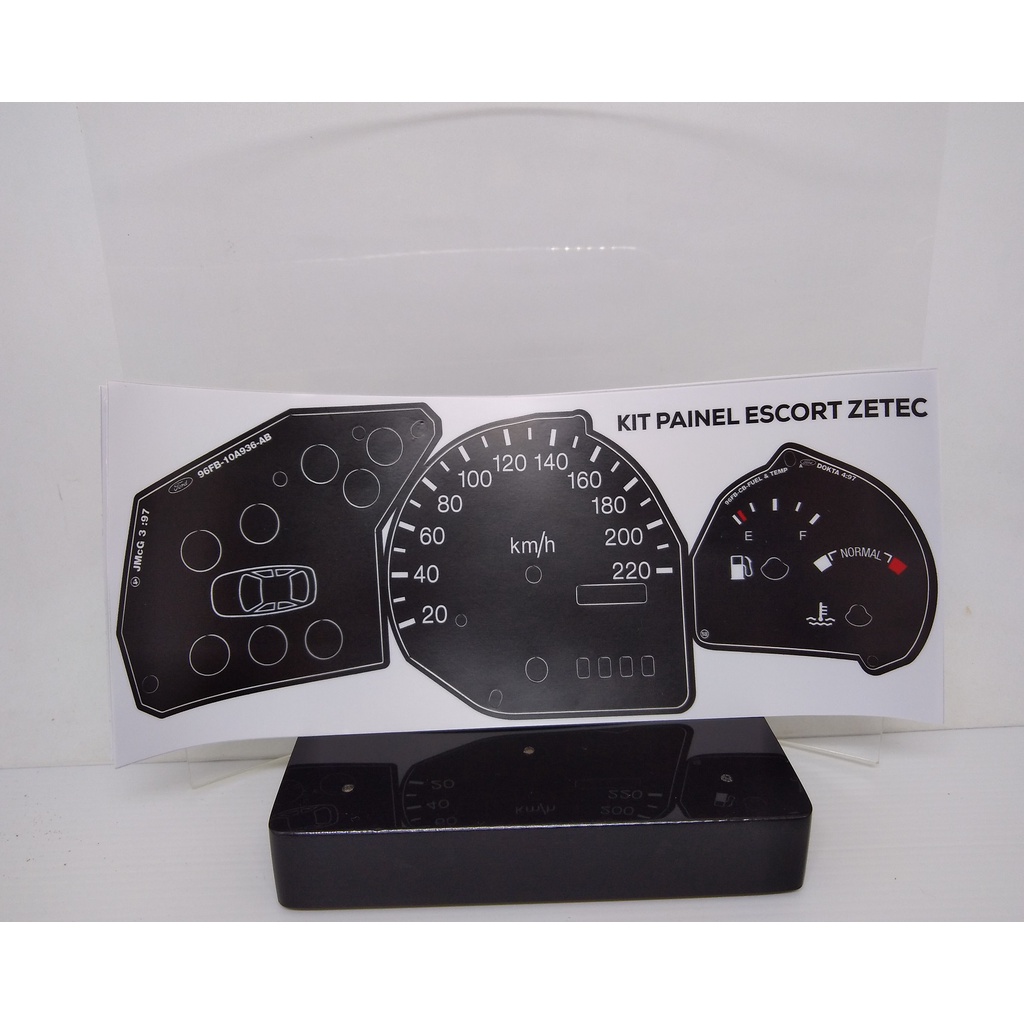 Kit Apliques Adesivo Painel De Instrumentos Escort Zetec - 99 A 03 - Painel Completo em Oferta na Shopee