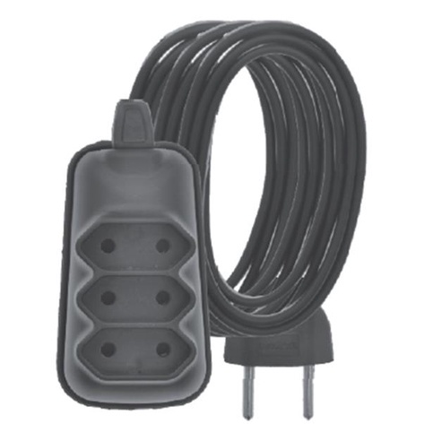 EXTENSÃO BABY 2P 10 MTS PRETO