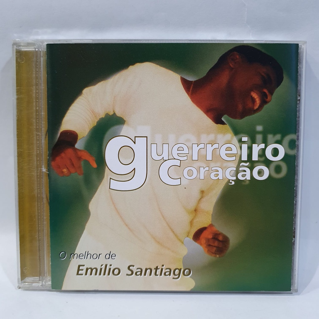 CD O Melhor de Emílio Santiago - Guerreiro Coração - Original