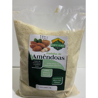 Farinha de Amendoas 100% Pura