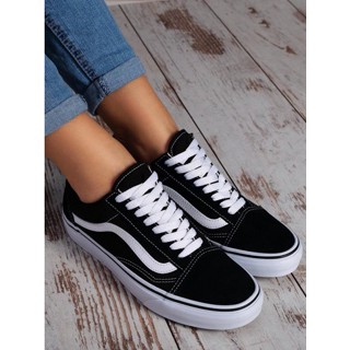 Tenis Vns odl vulncazidado preto e branco