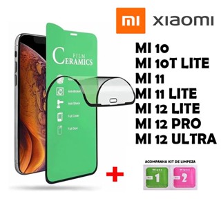Película Cerâmica Nano Gel XIAOMI MI 10/MI 10T/ MI 10T LITE/MI 11/MI 11 LITE/M12 LITE/MI 12 PRO/MI 12 ULTRA Protetore Cobri Tudo
