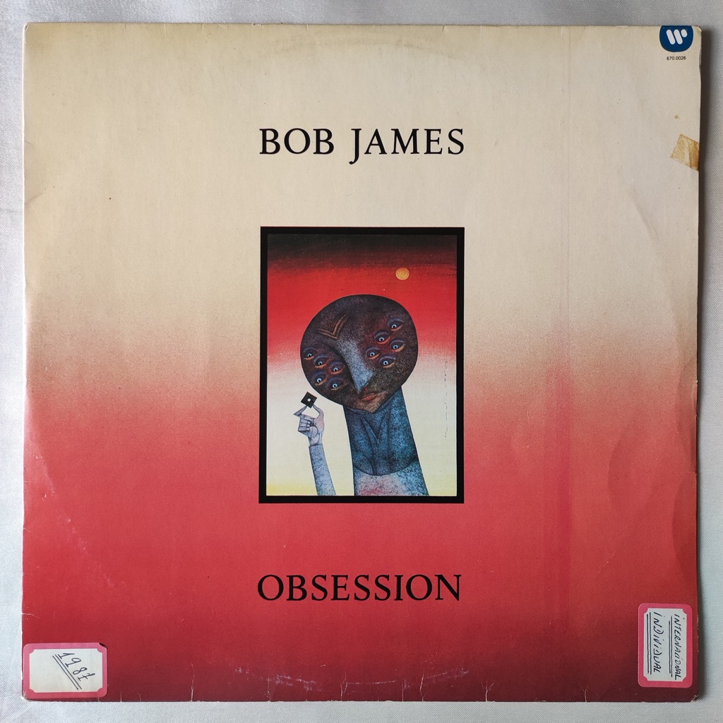 DISCO DE VINIL LP - BOB JAMES – OBSESSION