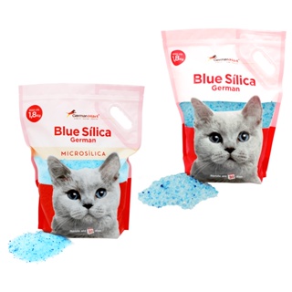 Areia Blue Sílica - Sílica e Microsílica para Gatos 1,8 kg - GermanHart em Oferta na Shopee