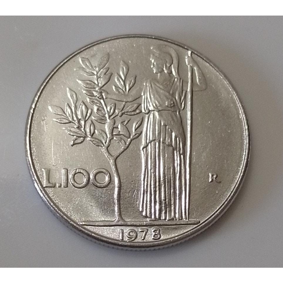 MOEDA ITALIA 100 LIRAS 1978 - S920