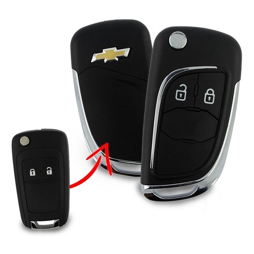 Chave Canivete Carcarça Chevrolet Cruze Onix Montana Nova
