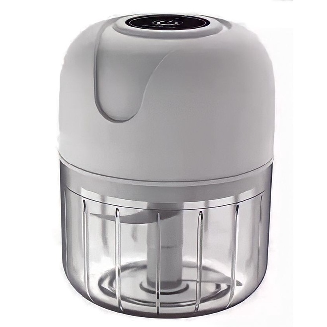 Triturador Alimentos  Mini Processador Elétrico Cabo Usb Recarregável