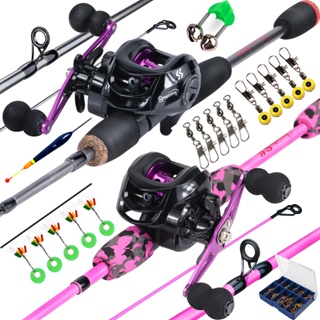 Vara de pesca com carretilha Sougayilang 1.8M 18+1bb 7.2:1 Max Drag 10kg em Oferta na Shopee