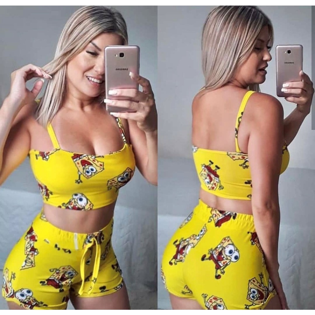 Bob esponja short hotsell