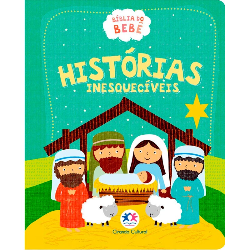 Bíblia do Bebê| Historias Inesquecíveis | Ciranda Cultural em Oferta na Shopee