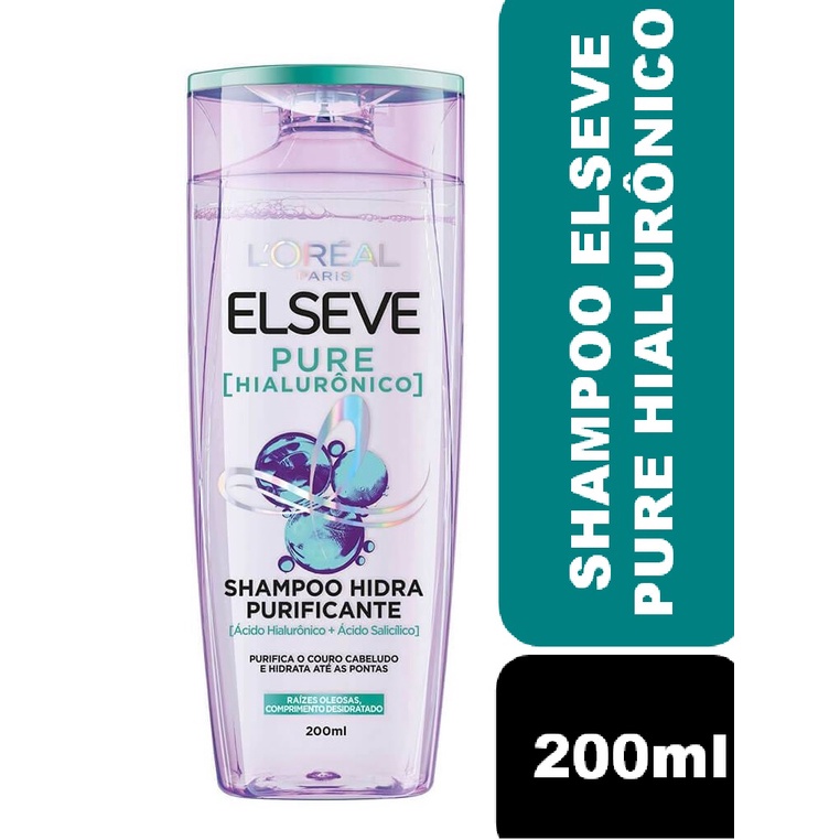 Shampoo Pure Hialurônico Elseve 200ml