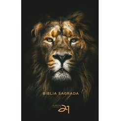 Bíblia Almeida Século 21 | A21 | Letra Média| Capa Dura | Leão de Judá