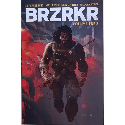 BRZRKR Vol. 1 (de 3) Capa Comum Keanu Reeves | Shopee Brasil