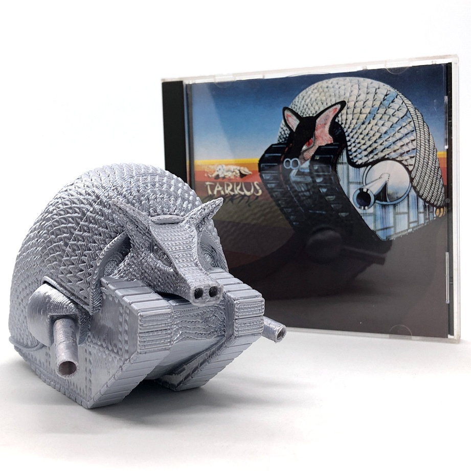 Tarkus - Emerson, Lake and Palmer - Tatu Ícone do Rock Progressivo