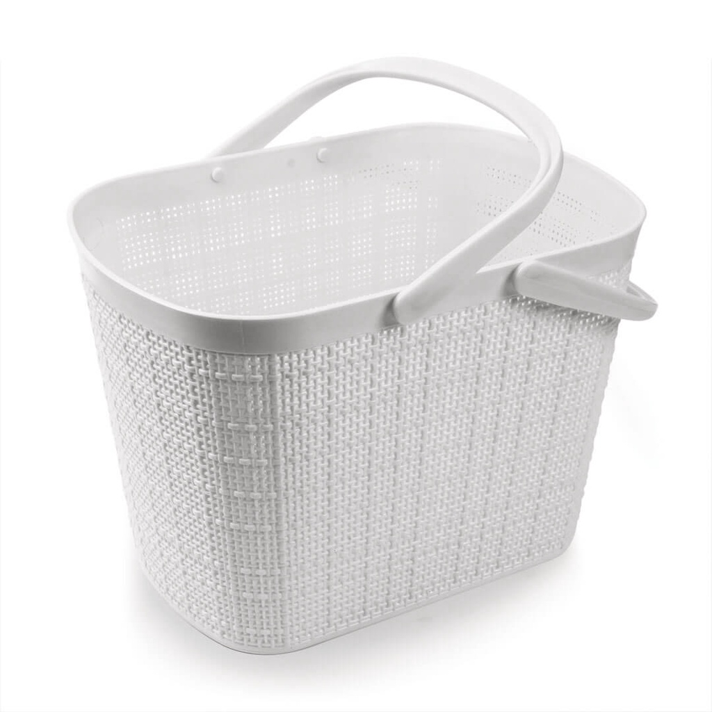 Cesto Juta Com Alça Nitron em Oferta na Shopee