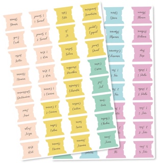 Abas Adesivas para Bíblias | Marcador Índice Color em Oferta na Shopee