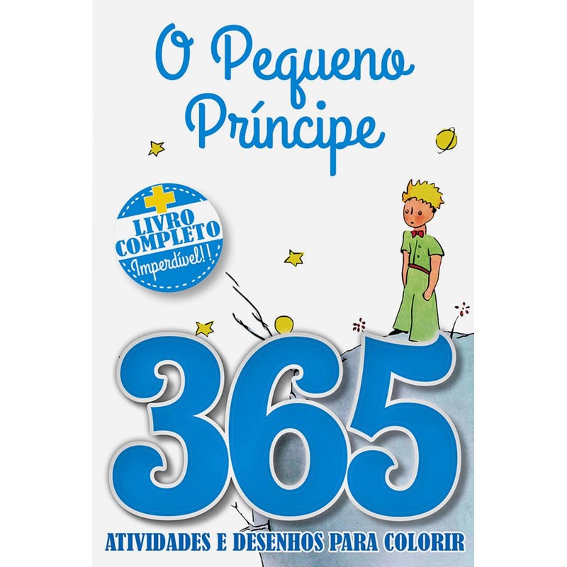 O Pequeno Príncipe | 365 Atividade e Desenhos para Colorir em Oferta na Shopee