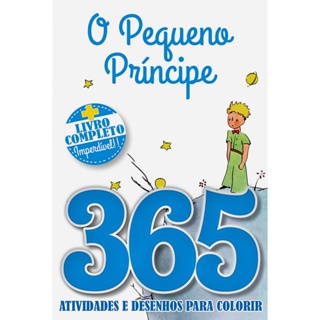 O Pequeno Príncipe | 365 Atividade e Desenhos para Colorir em Oferta na Shopee