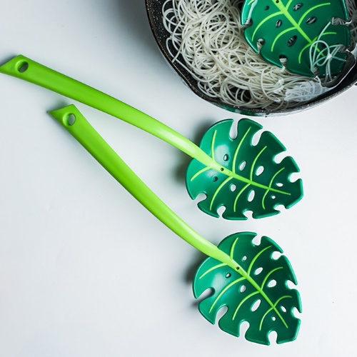 Escumadeira Folha Cozinha Sopa Macarrão Legumes em Oferta na Shopee