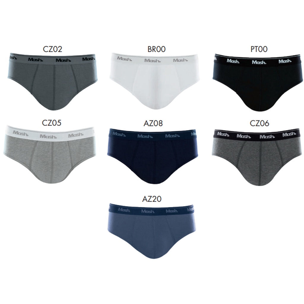 Cueca Slip Mash 73.58 Malha Confortável 100% Algodão Anatômica cueca confotável cueca 100% algodão cueca anatomica