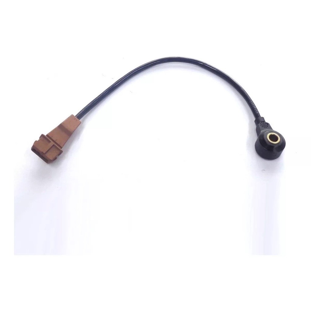 Sensor de Detonacao 35cm VW Gol e Parati 2.0 16V 1.0 Turbo Passat 2.8 VR6 037905377A 0261231077 Novo, Original Bosch