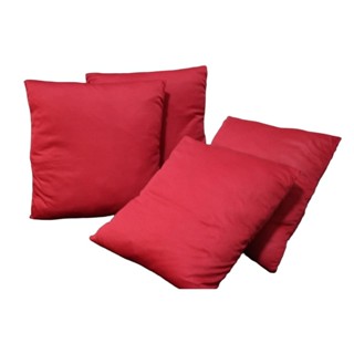 Kit 4 Capas de Almofadas Malha Gel Lisa Decoração Lindas Capas Com Zíper Quadrada
