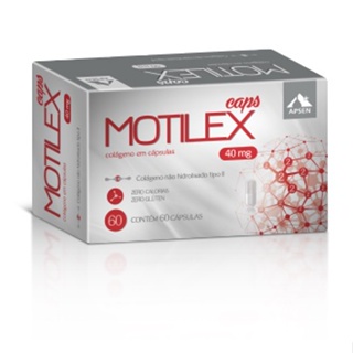 Motilex 40mg colageno tipo 2 C/60 Caps em Oferta na Shopee