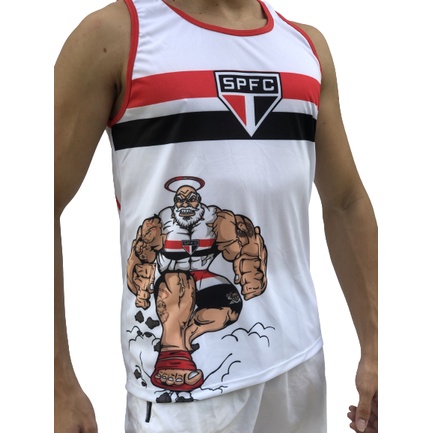 Camiseta São Paulo Regata Personalizada