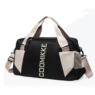 Saco de fitness para esportes ao ar livre, bagagem de mão, mala de cabine, separação seca e úmida, posição de sapato independente, bolsa esportiva