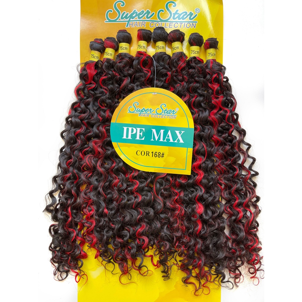 Cabelo 100% Orgânico - Ipe Max - Super Star - 75cm/320gr