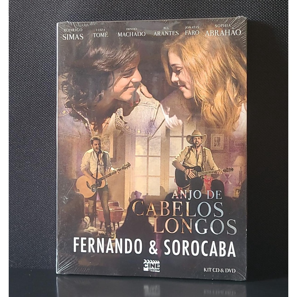Fernando e Sorocaba Anjo de Cabelos Longos - Dvd + Cd Sertanejo LACRADO