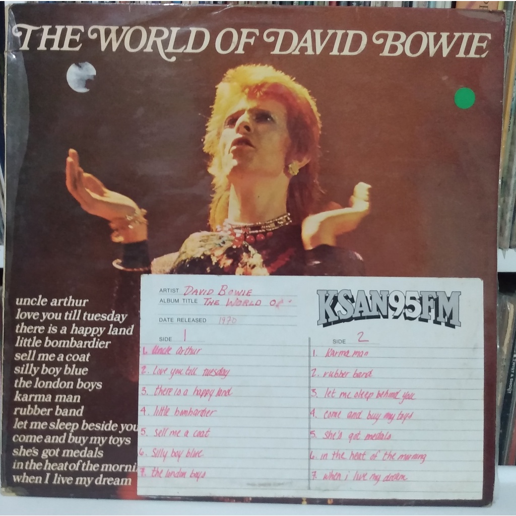 Lp - David Bowie - The World Of David Bowie - Imp - Uk - Decca 1970