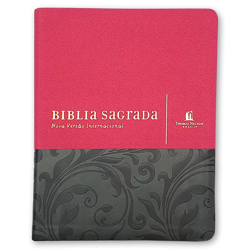 Sua Bíblia | Letra Normal | NVI | Espaço Anotações | Capa Vermelha e Cinza em Oferta na Shopee
