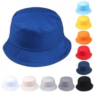 Chapéu Para 3/9 anos Liso Bucket Hat Infantil Boné Masculino em Oferta na Shopee