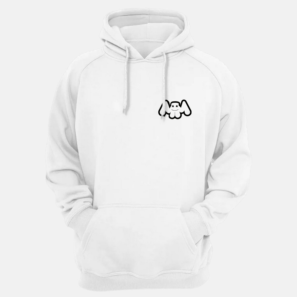 Blusa de Frio Moleton Marshmello Branco