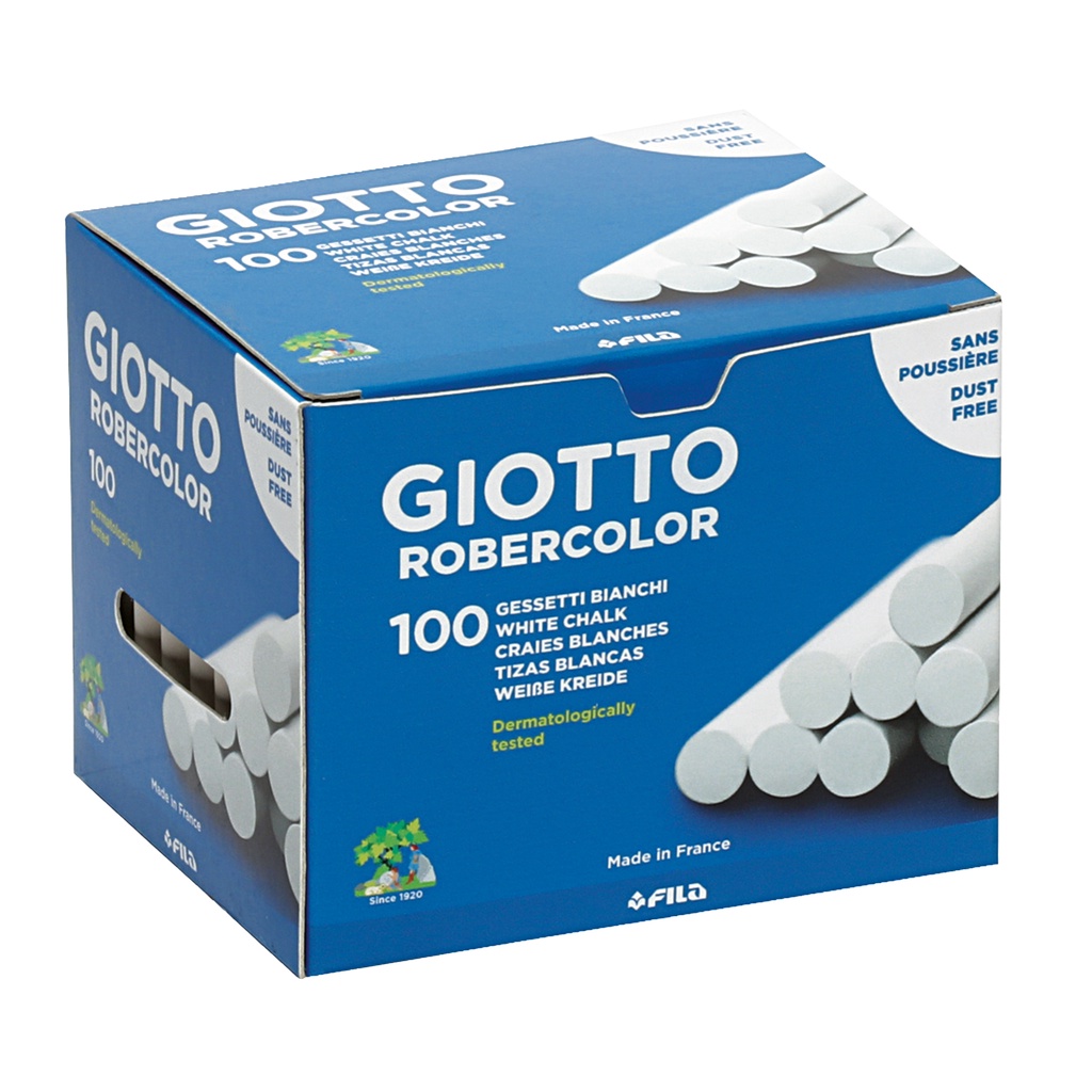 Giz Escolar Robercolor com 100 unidades Giotto em Oferta na Shopee