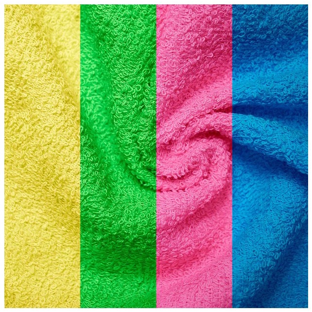 1m x 1,40m - Tecido Felpudo Felpa Ataolhada Atoalhado para Roupinha de Bebe Toalhas de Banho Roupão 100% Algodão