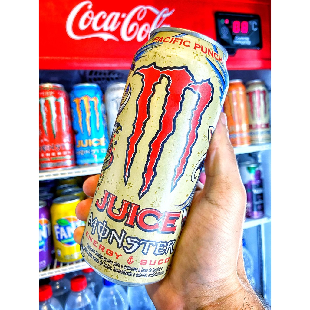 Lançamento Novo Energético Monster Cereja Pacific Punch Lata 473ml