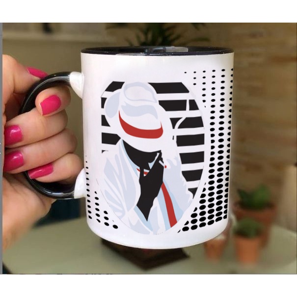 Caneca Xícara Personalizada Malandro Zé Pilintra Candomblé Matrizes Africana Candomblé e Umbanda