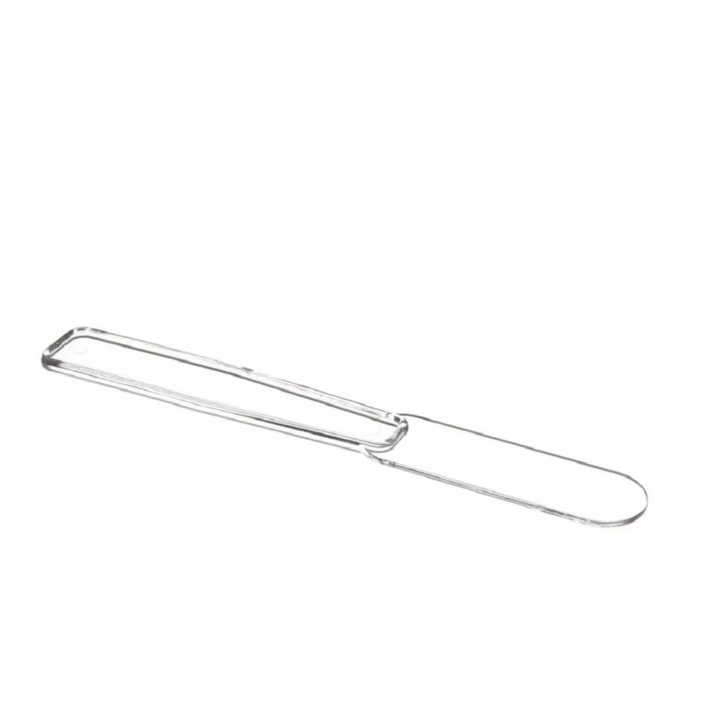 Espátula Manteiga Requeijão Patê Acrílica Cristal - 10 unid em Oferta na Shopee
